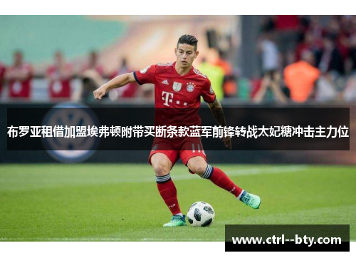 布罗亚租借加盟埃弗顿附带买断条款蓝军前锋转战太妃糖冲击主力位 布罗亚租借加盟埃弗顿附带买断条款蓝军前锋转战太妃糖冲击主力位